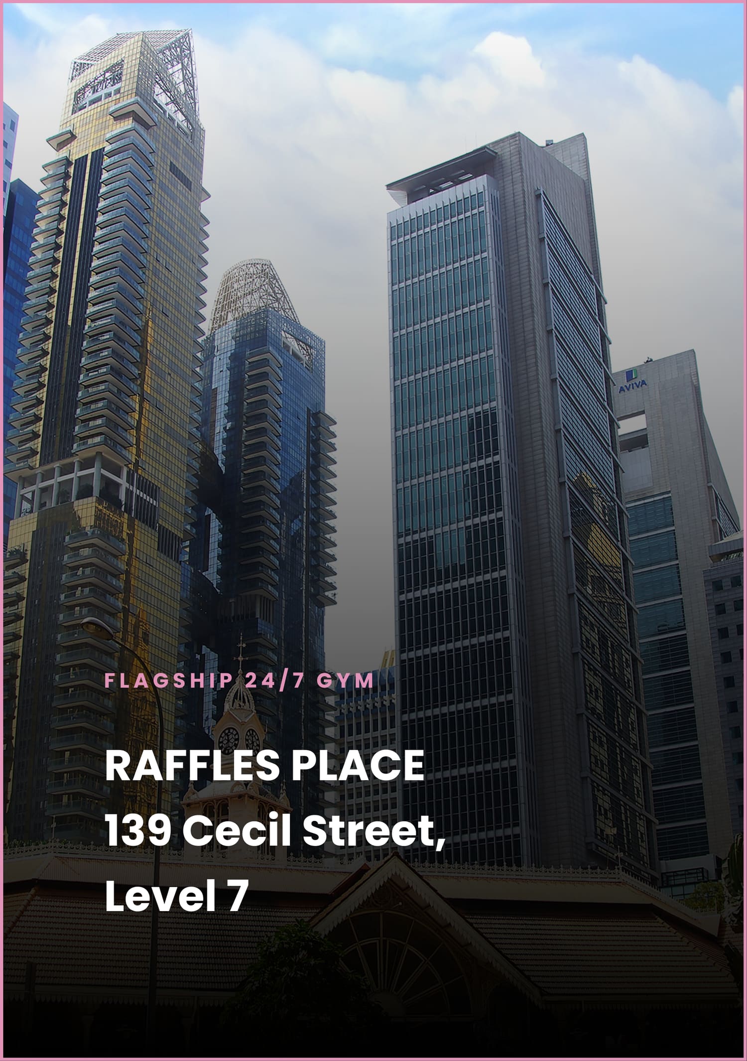 MSFIT 24/7 gym at Raffles Place
